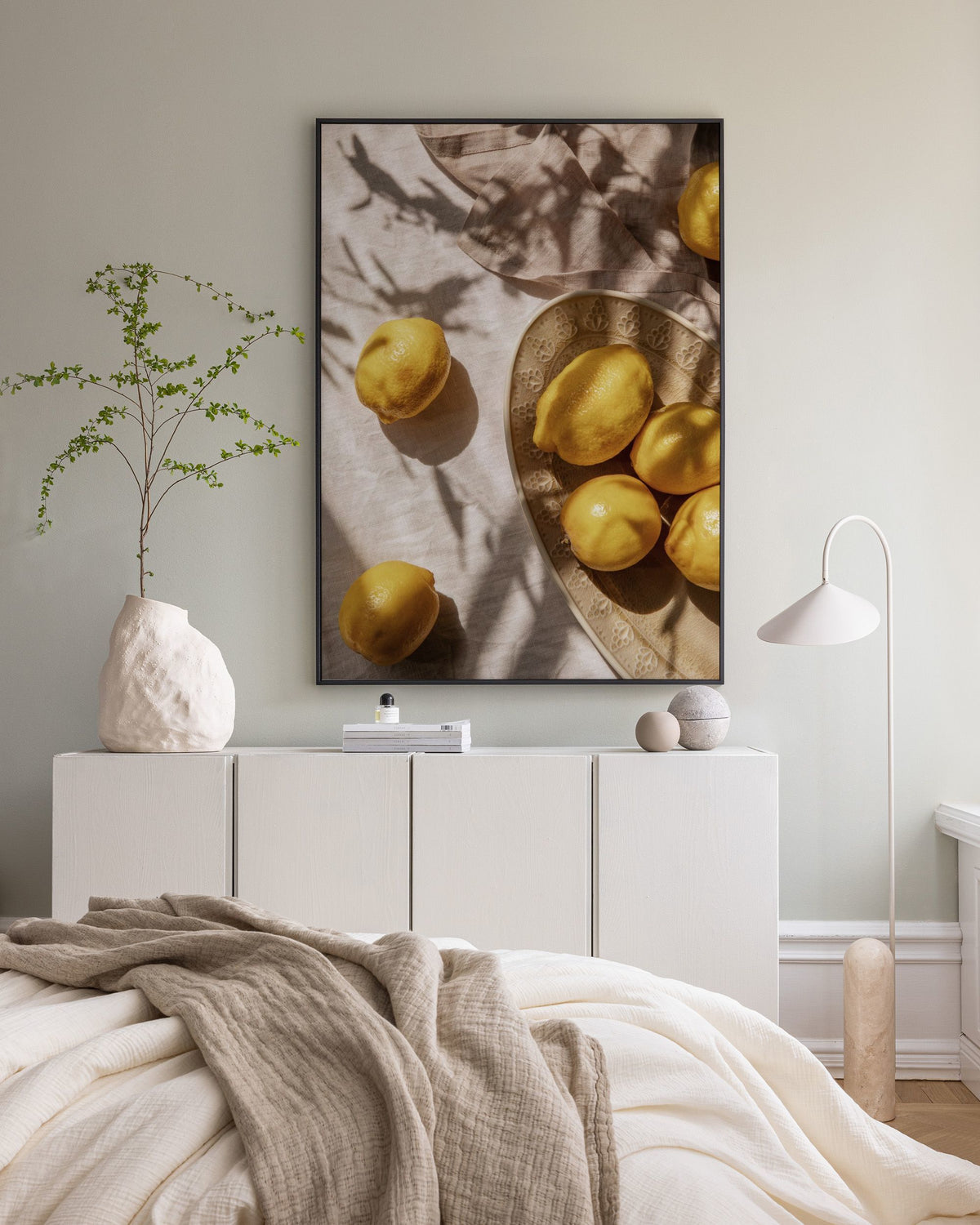 Lemons In Sunlight Canvas print