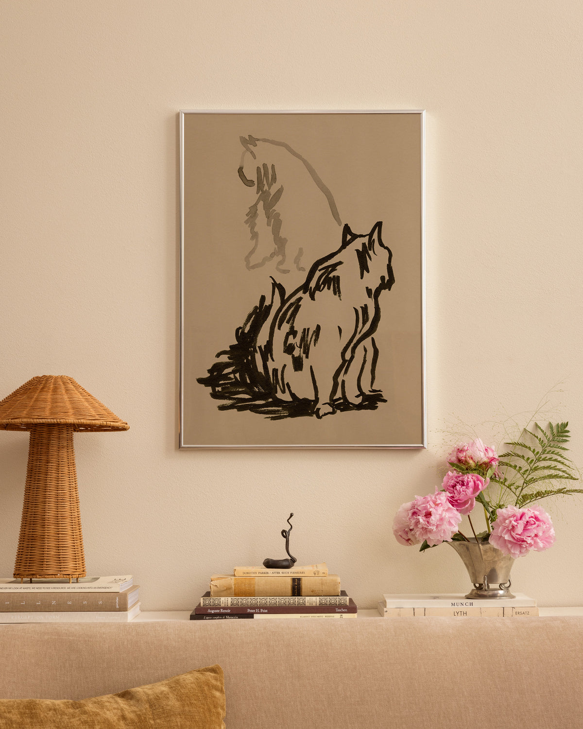 Study of Cat Print