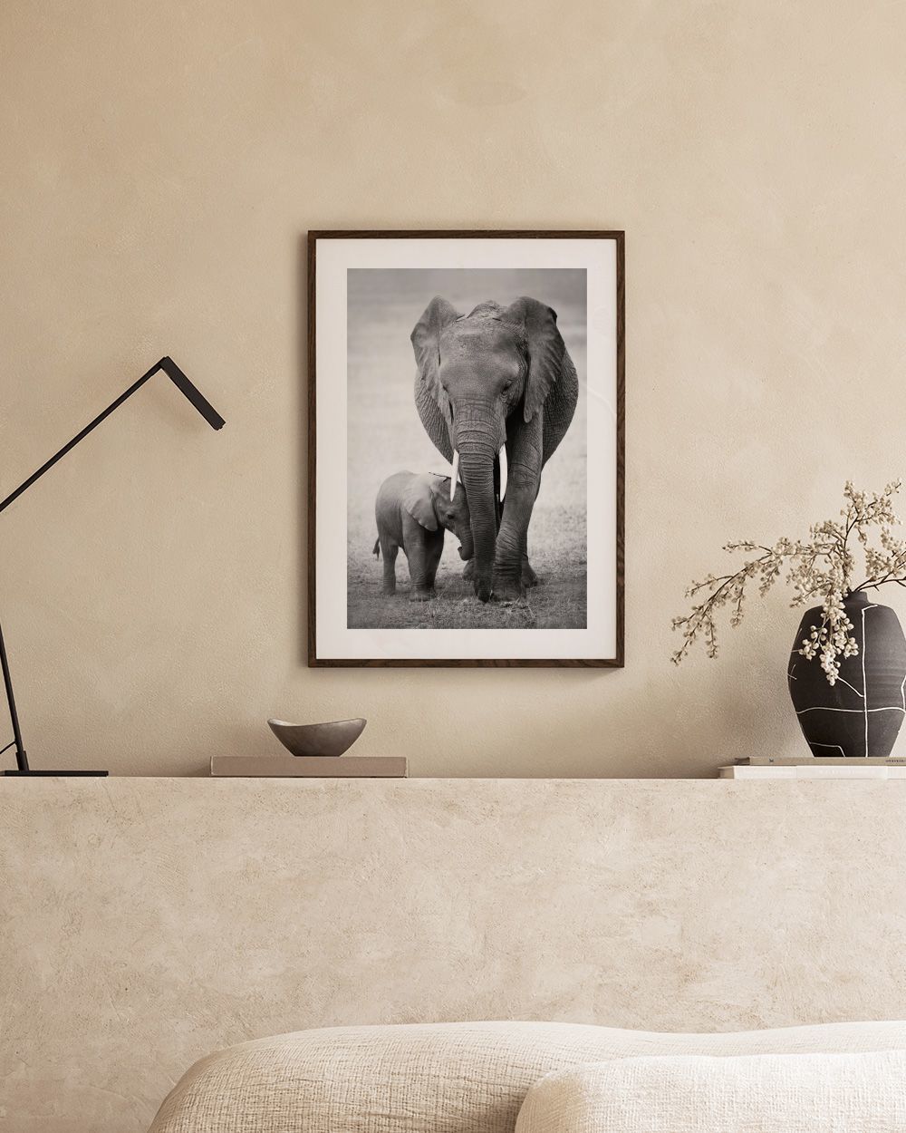 Elephant Love Print