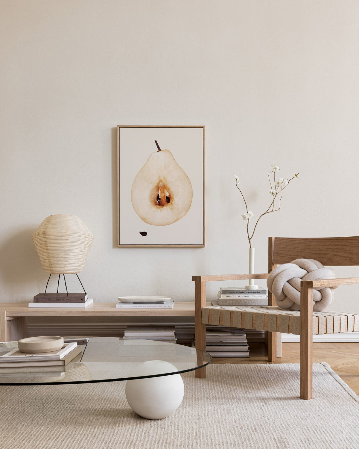 La Poire Canvas print