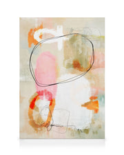 Pastel Abstract No2 Canvas print