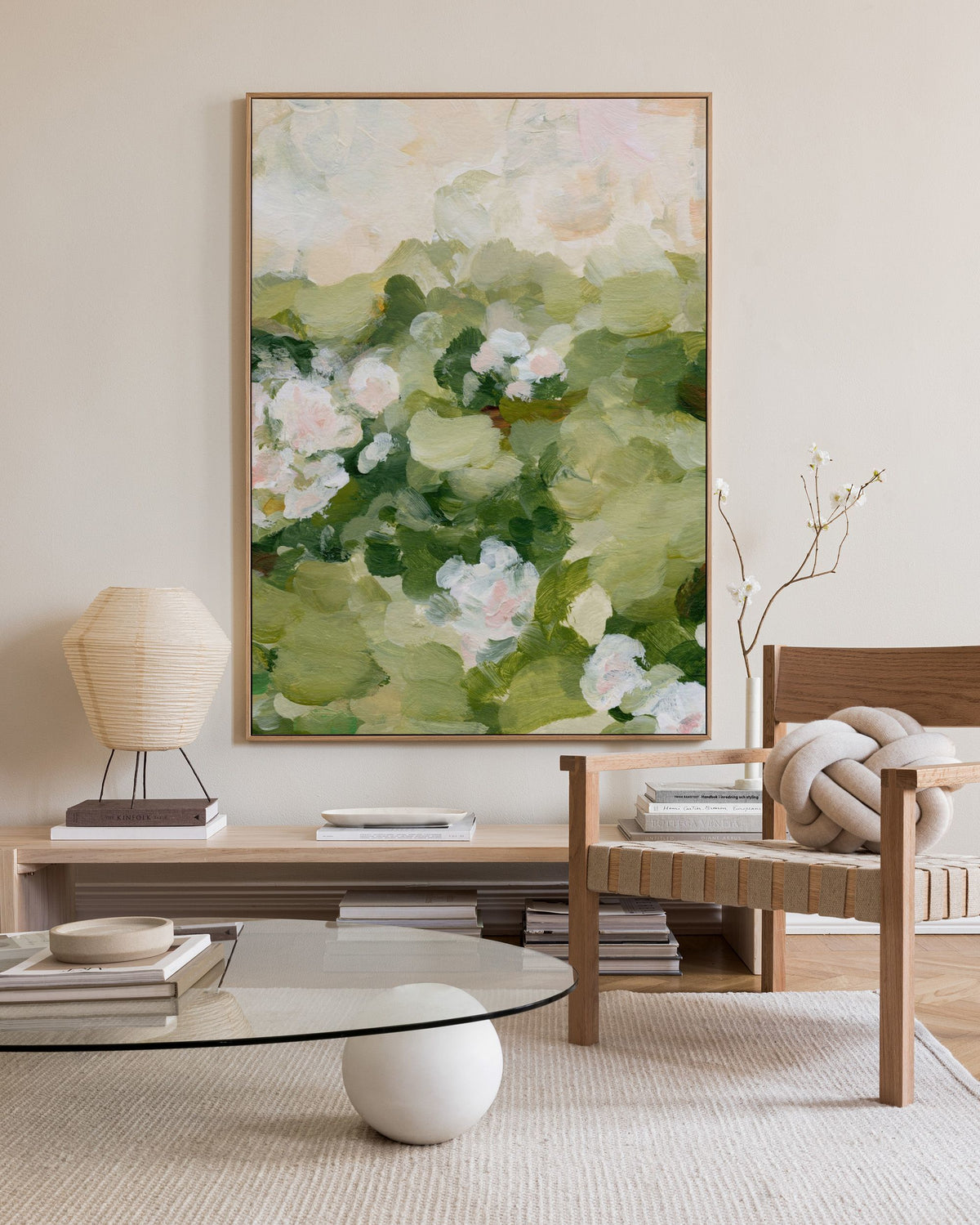 Prairie Verte Canvas print
