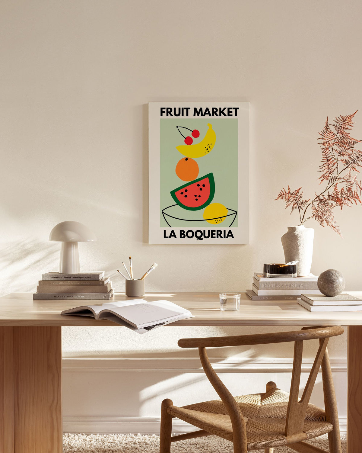 La Boqueria Canvas print