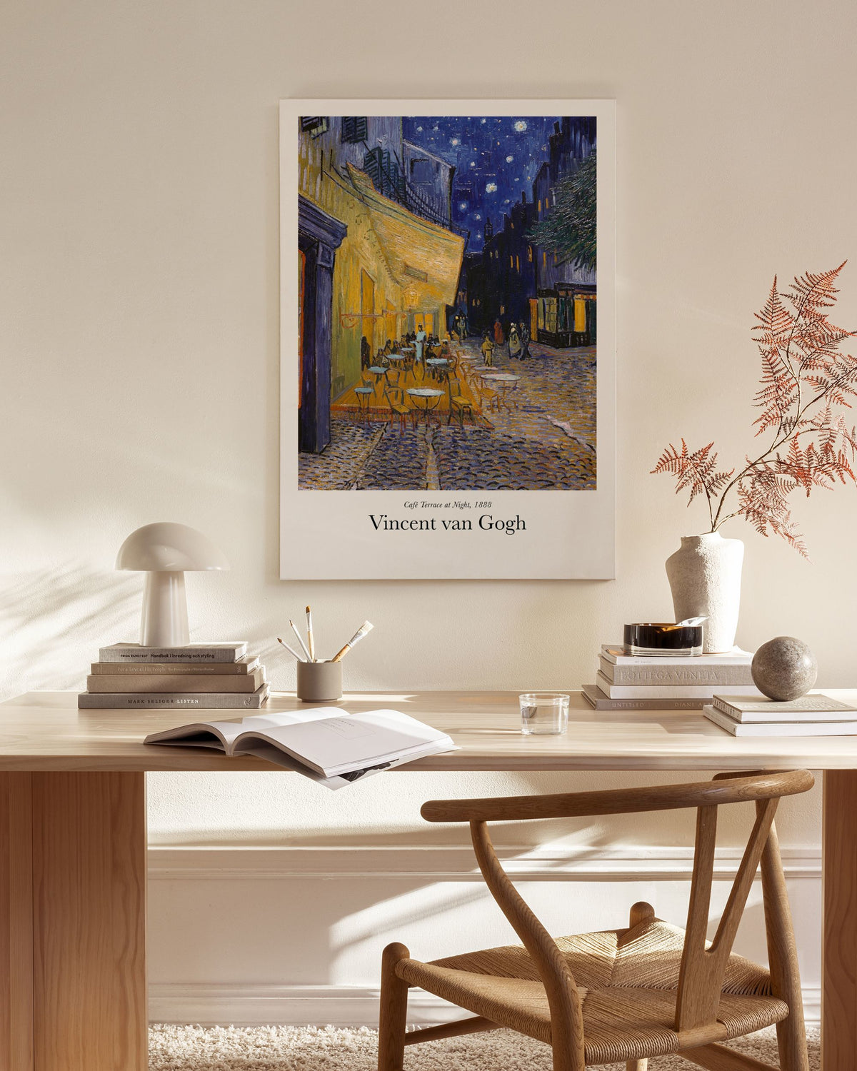 Van Gogh - Café Terrace at Night Canvas print