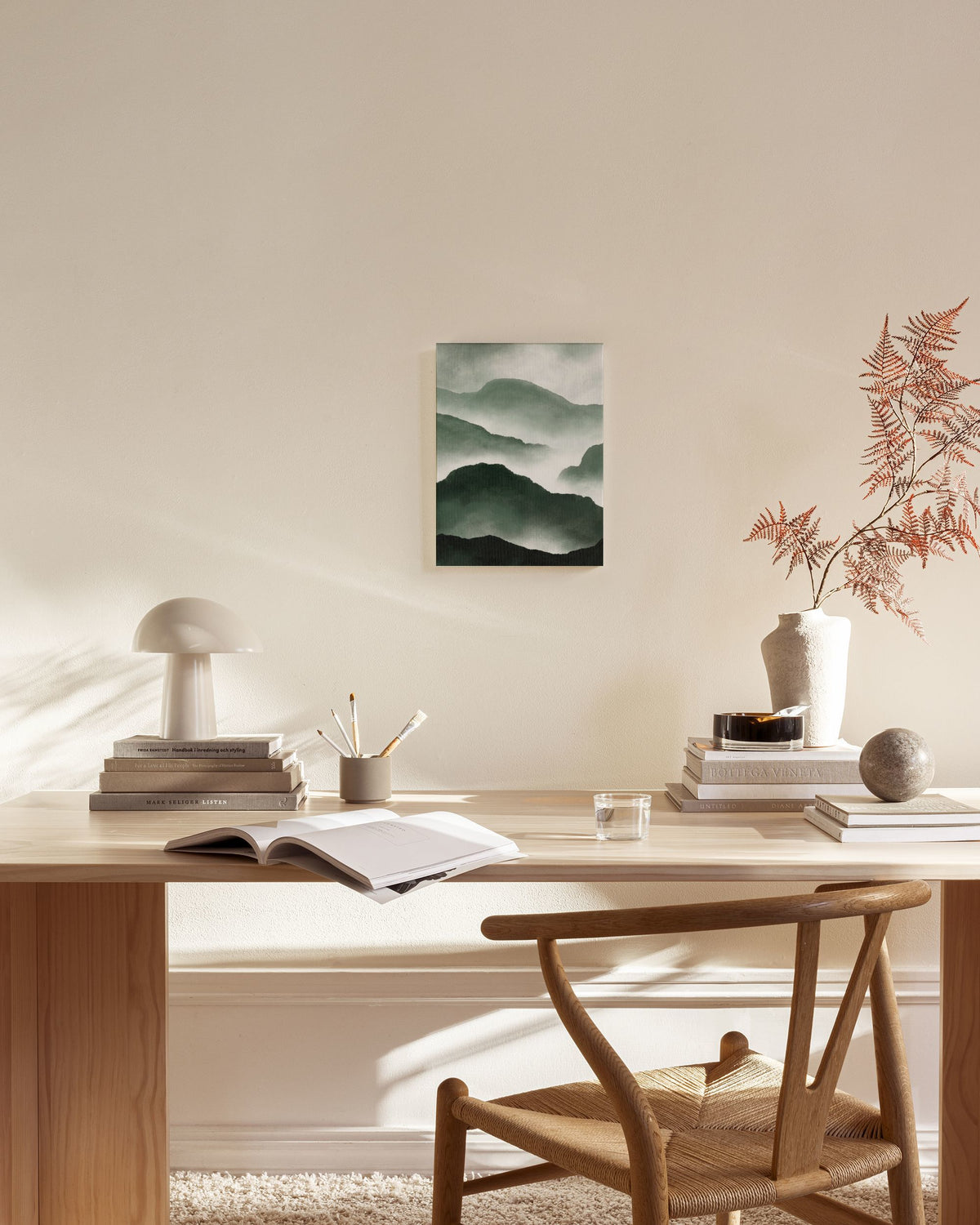 Mistscape No2 Canvas print