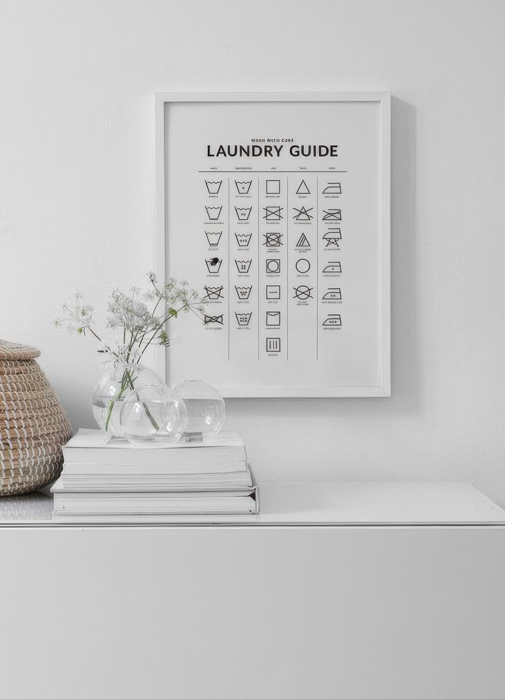 Laundry Guide Print
