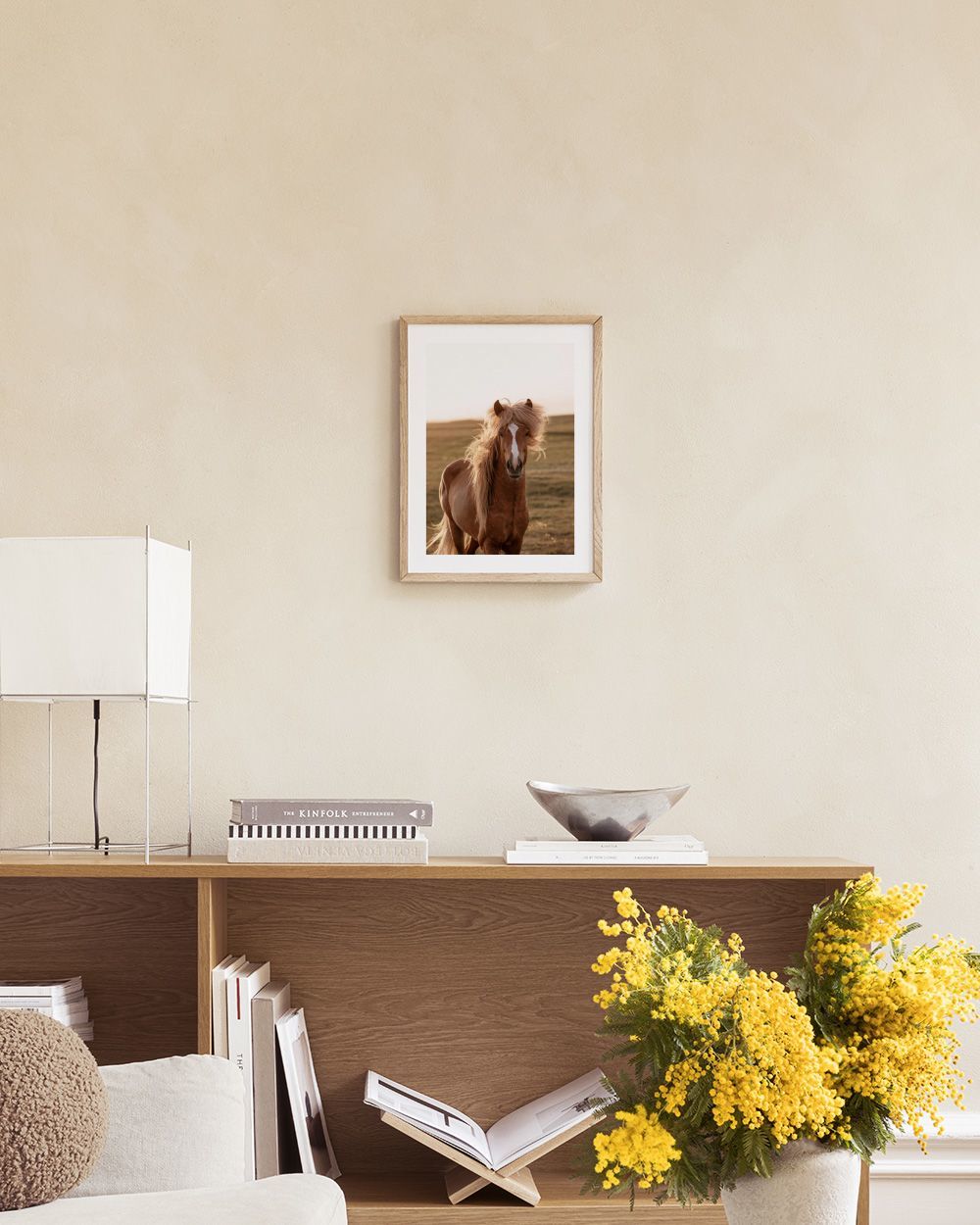Golden Horse Print