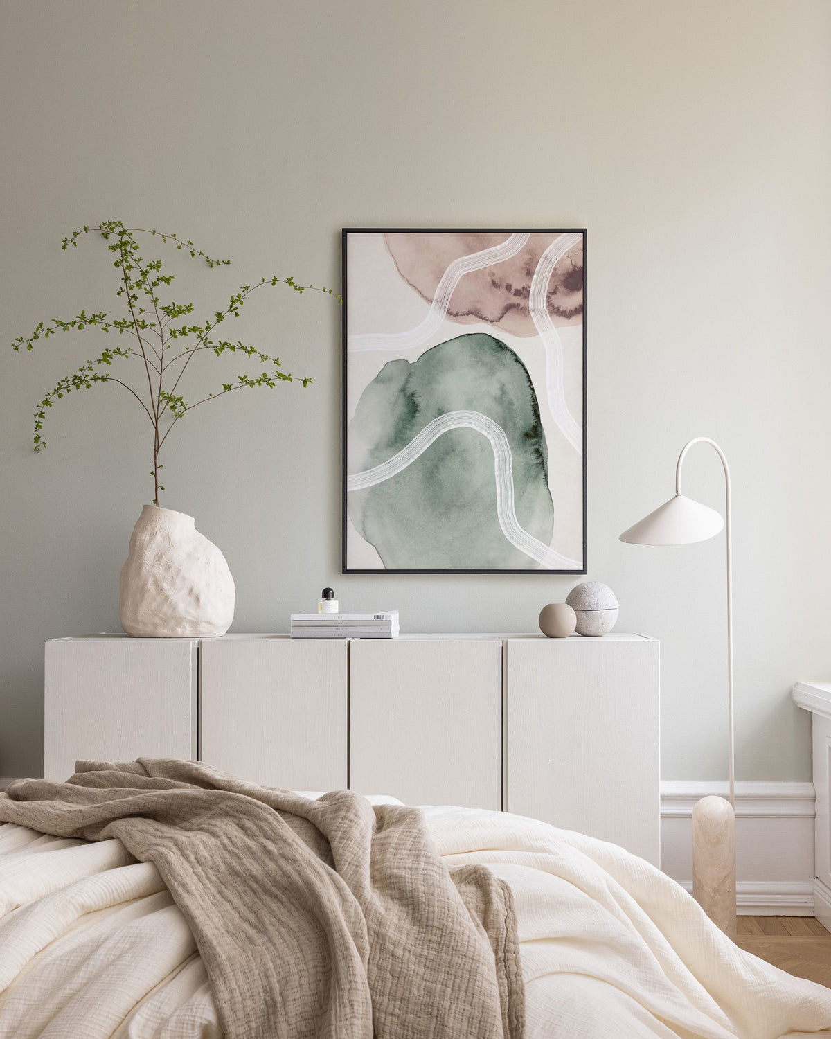 Soft Watercolor No1 Canvas print