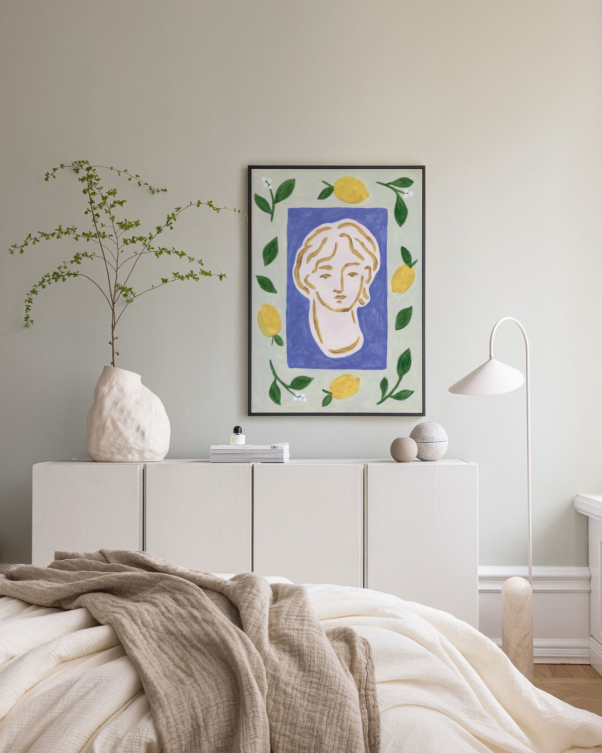 Citrus Portrait Canvas print