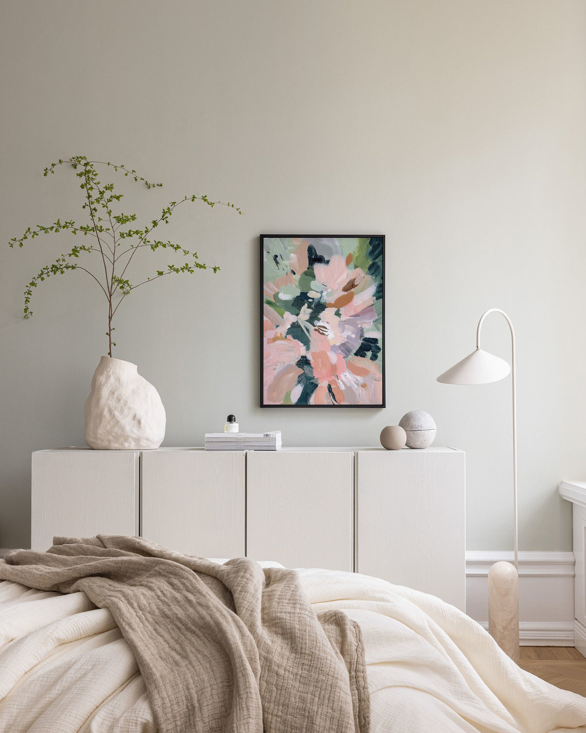 Parterre Fleuri Canvas print