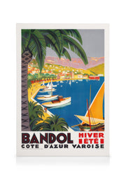 Bandol Vintage Canvas print