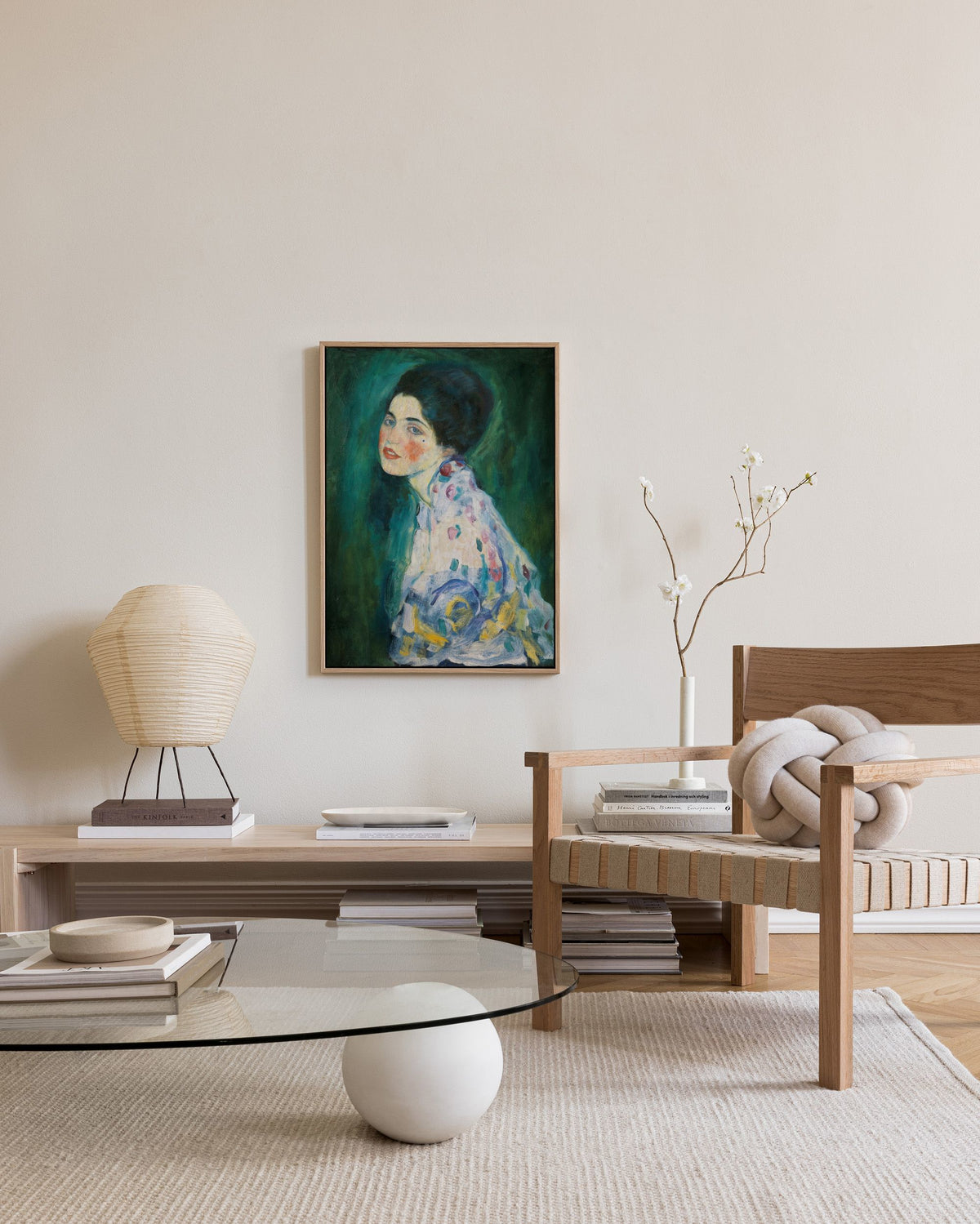 Gustav Klimt - Portrait of a Lady Canvas print