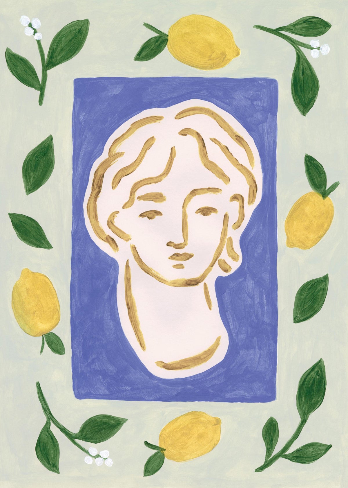 Citrus Portrait Print