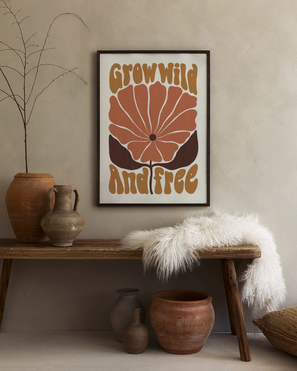 Grow Wild and Free Print
