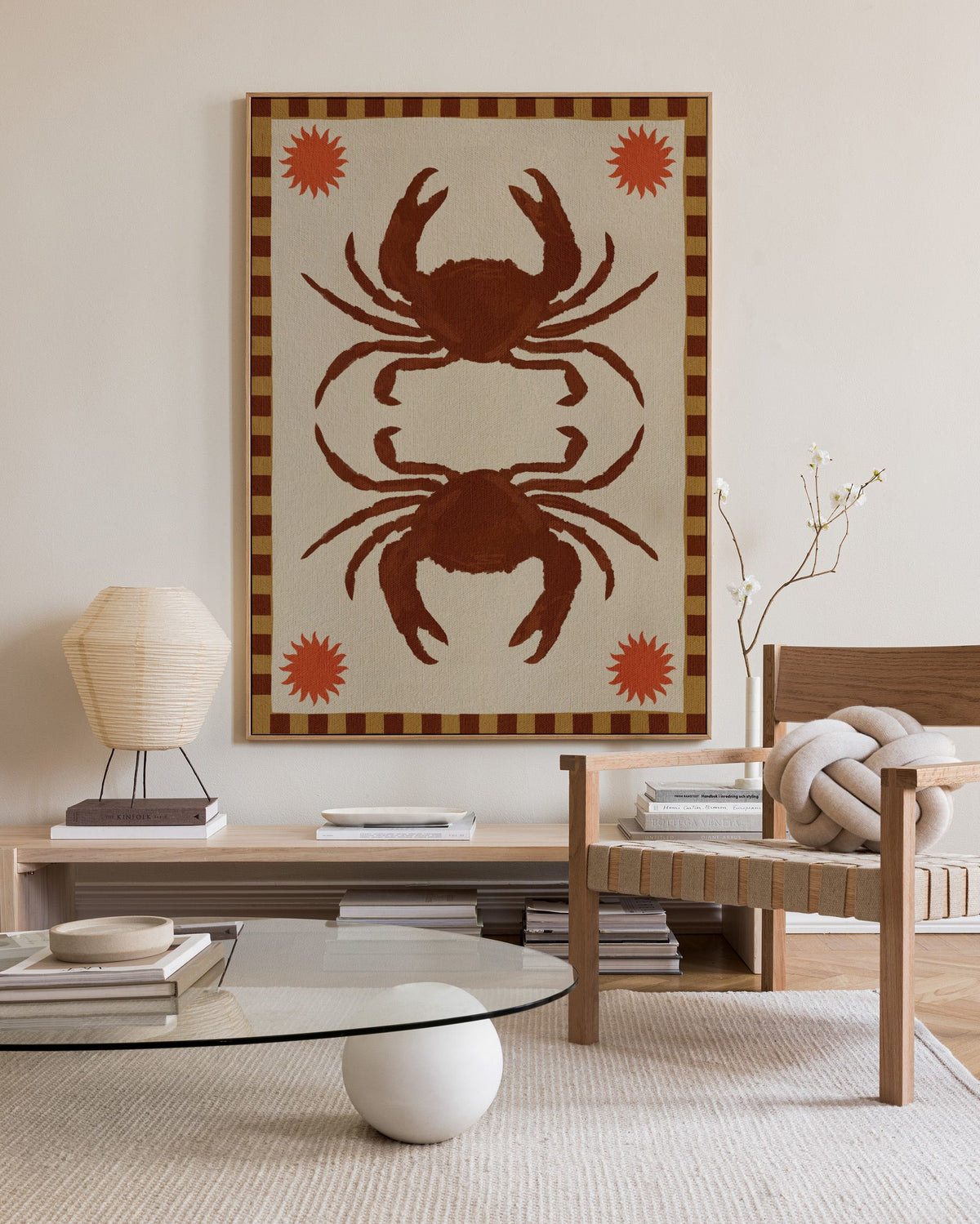 Shatha Al Dafai - Lush Duo 6 Canvas print