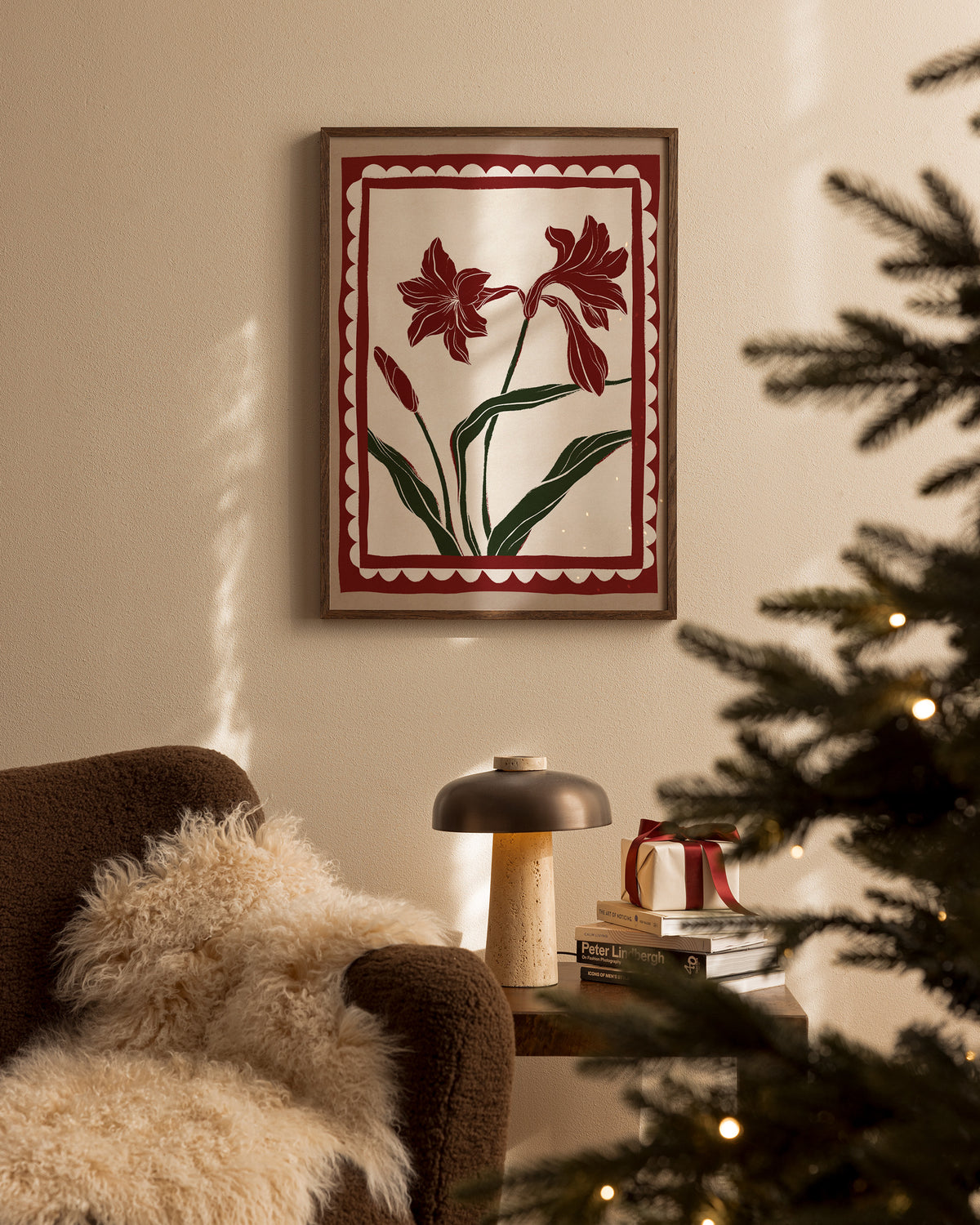 Framed In Bloom Print