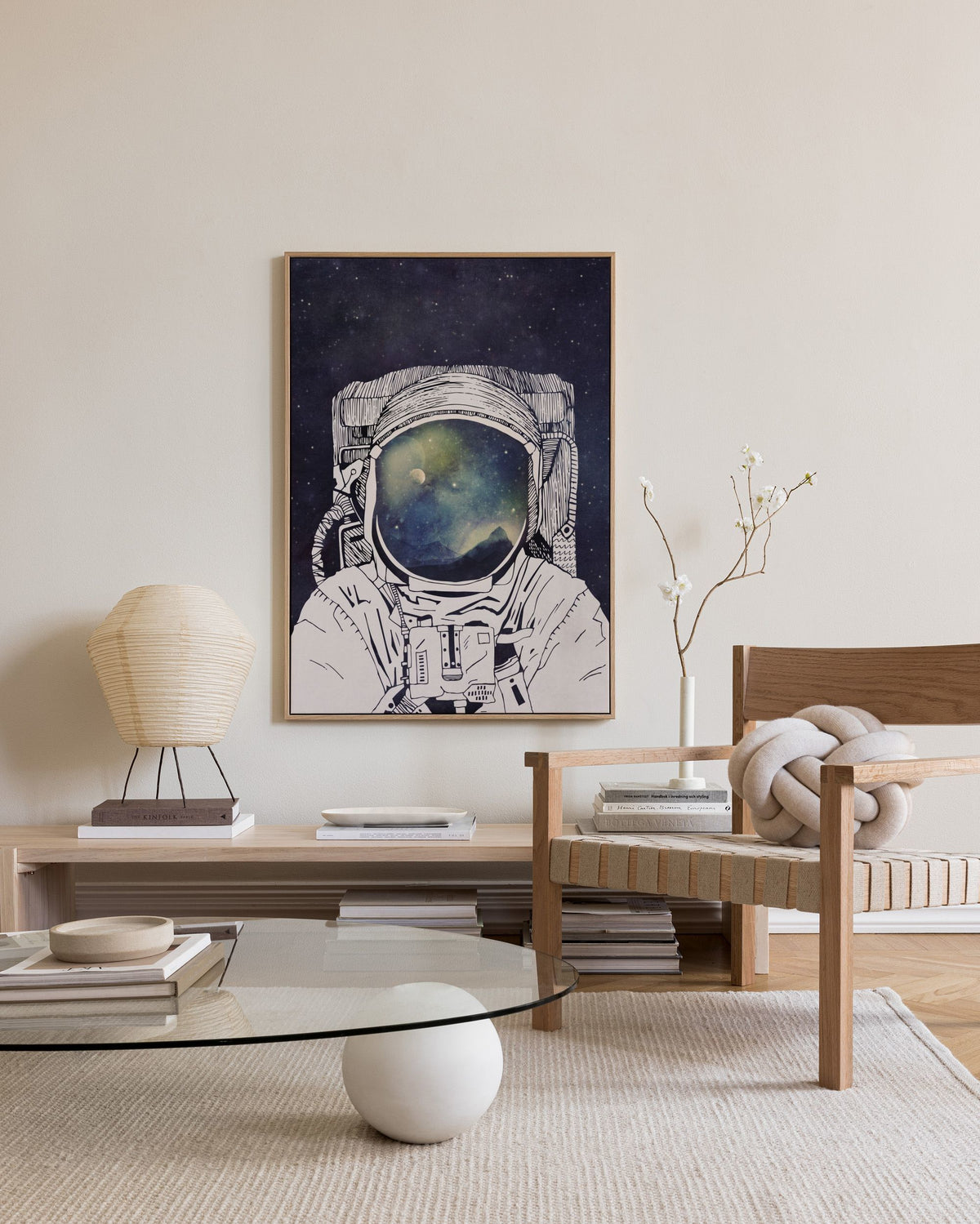 Dreaming of Space Canvas print