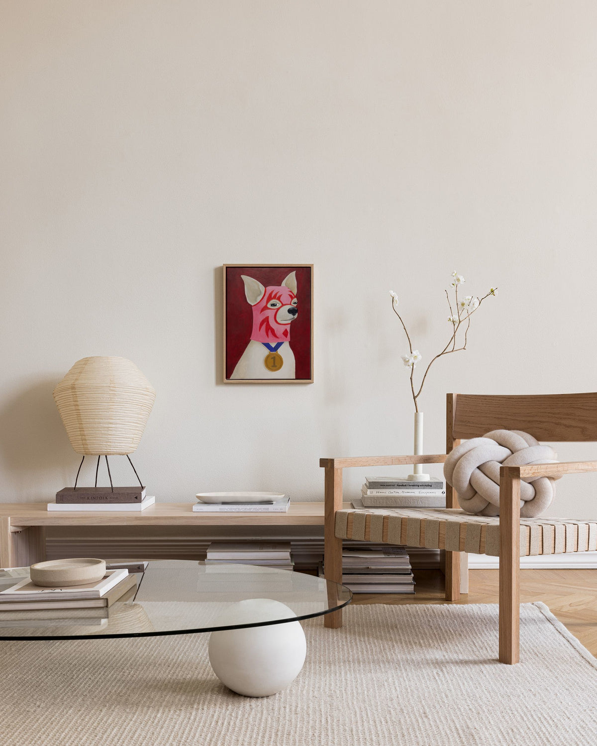 El Ganador Canvas print
