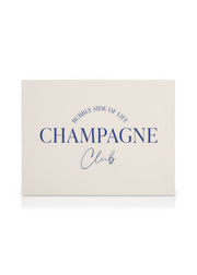 Champagne Club Canvas print