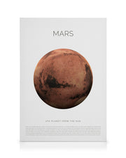 Planet Mars Canvas print
