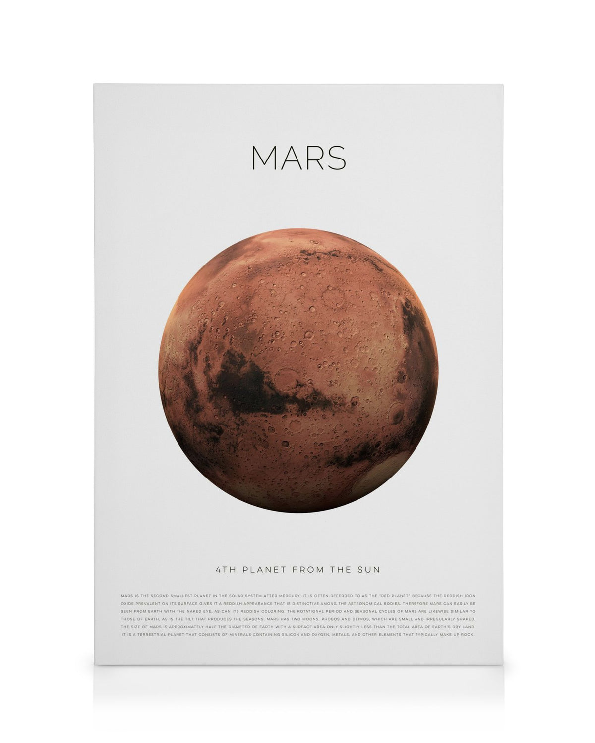 Planet Mars Canvas print