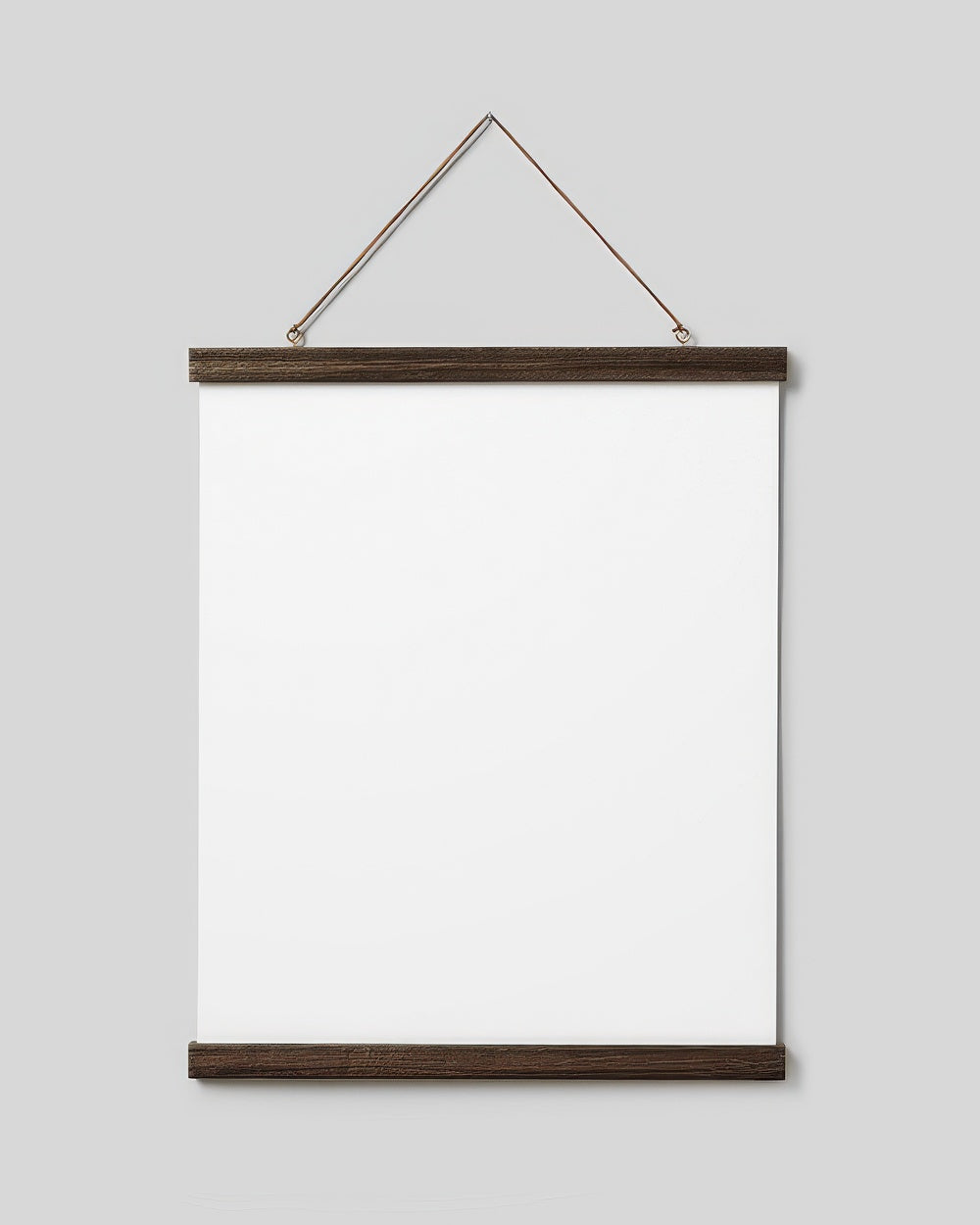 Poster Hanger Dark Oak 41 cm, magnet fastener