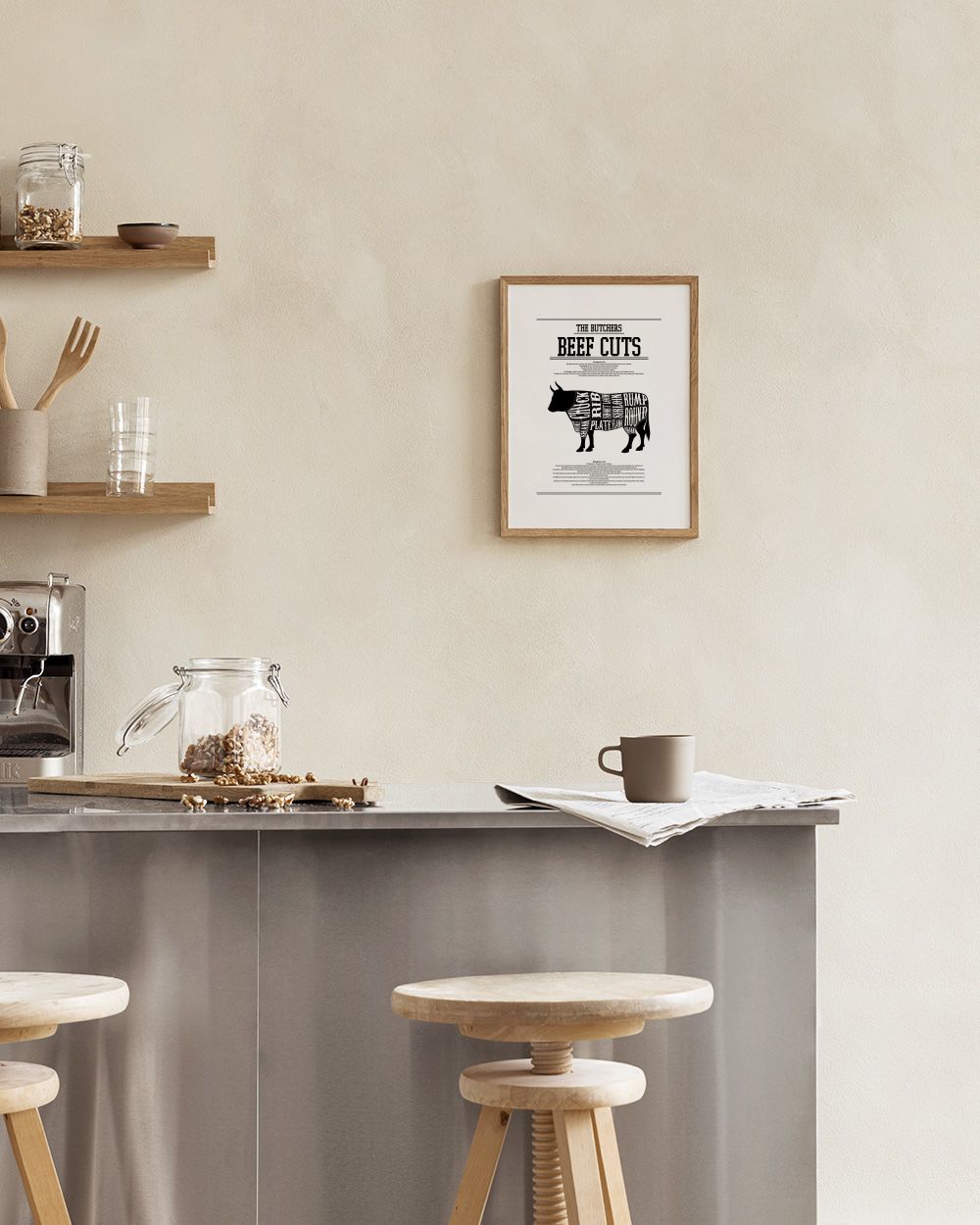 Beef Cuts, Prints