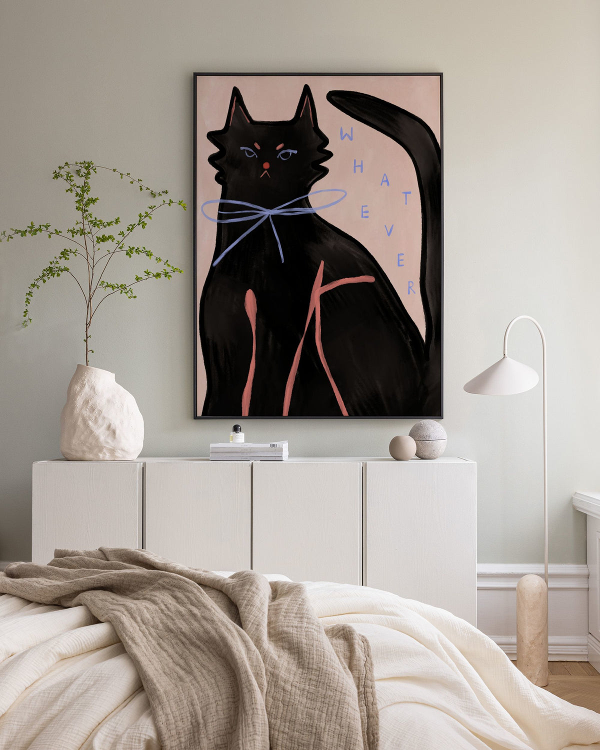 Kit Agar - Whatever Canvas print