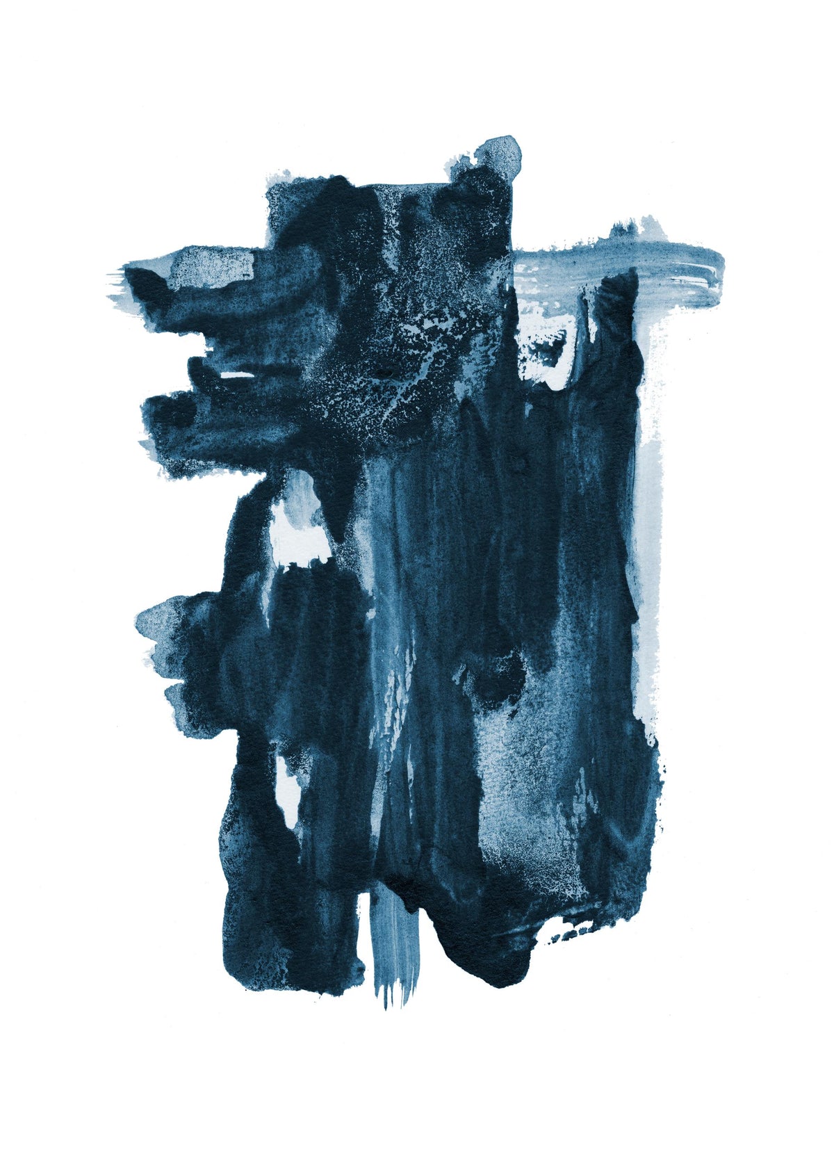 Indigo Blue Print