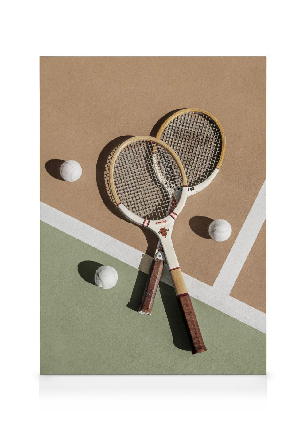 Racket Duo Canvas print