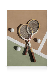 Racket Duo Canvas print