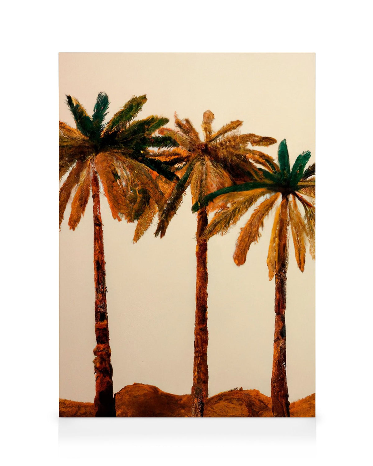 Merel Takken - Palm Trio Canvas print