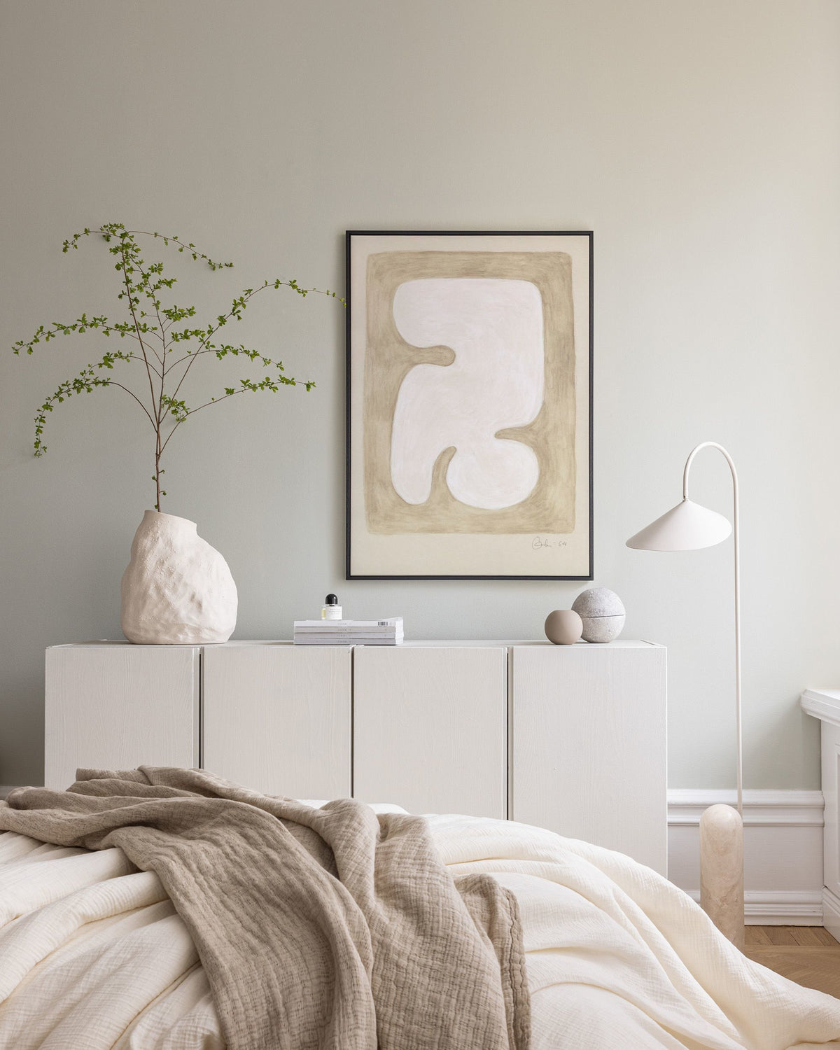 Curvature Canvas print