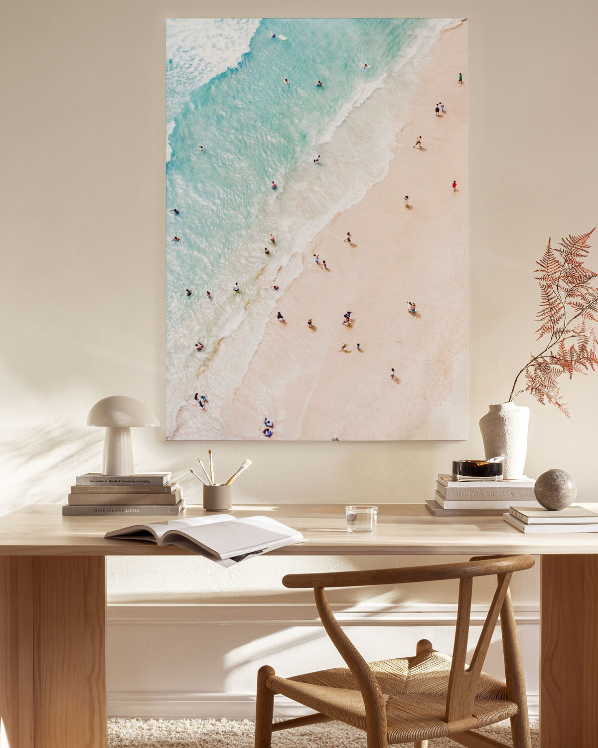 Richard Podgurski - Ocean Dip Canvas print
