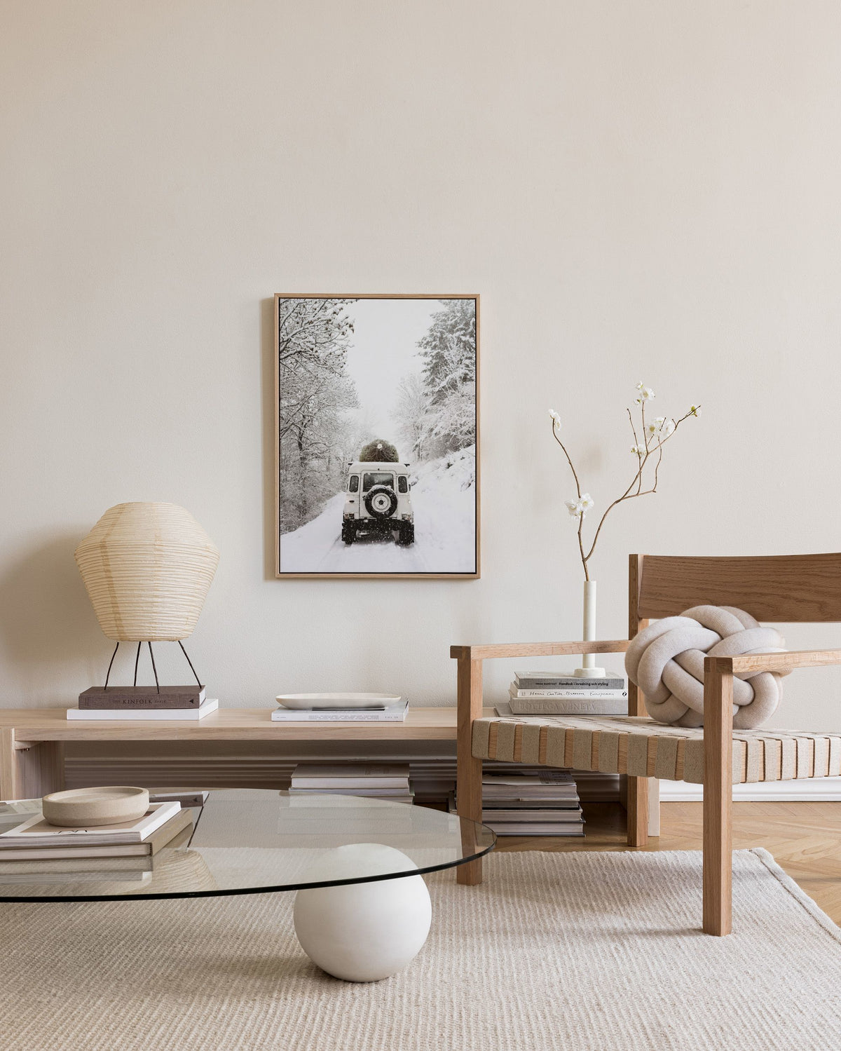 Holiday Delivery Canvas print