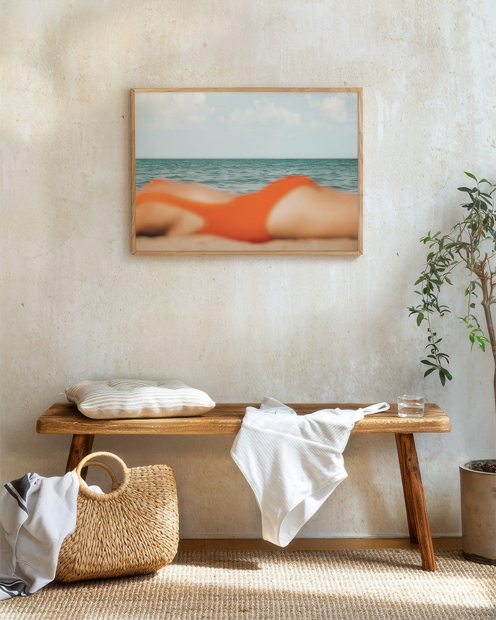 Getting Tan Lines Print