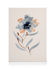 Earthy Florals No1 Canvas print