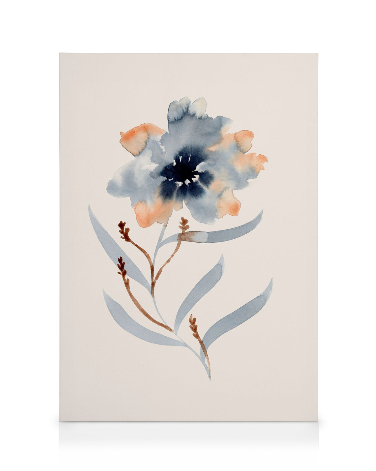 Earthy Florals No1 Canvas print