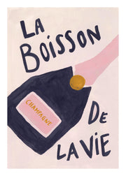 La Boisson de la Vie Print