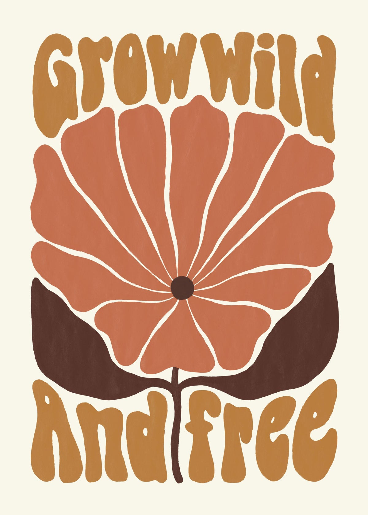 Grow Wild and Free Print