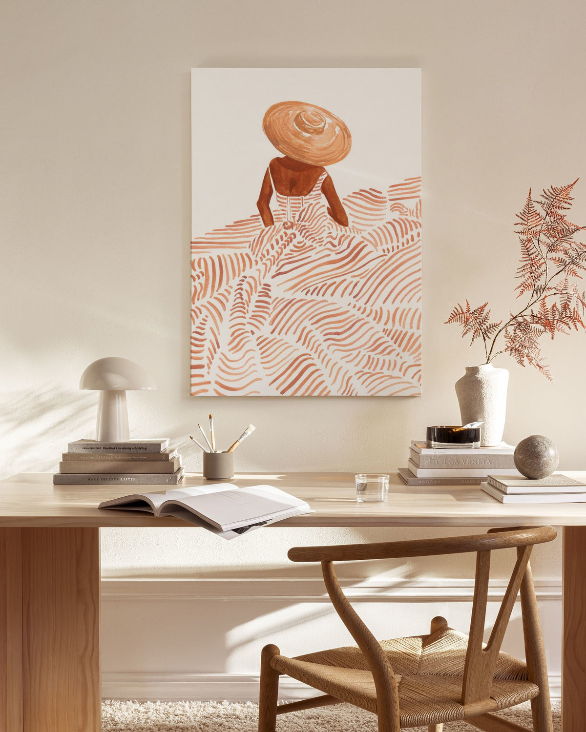 Sabina Fenn - Madame Fleur Canvas print