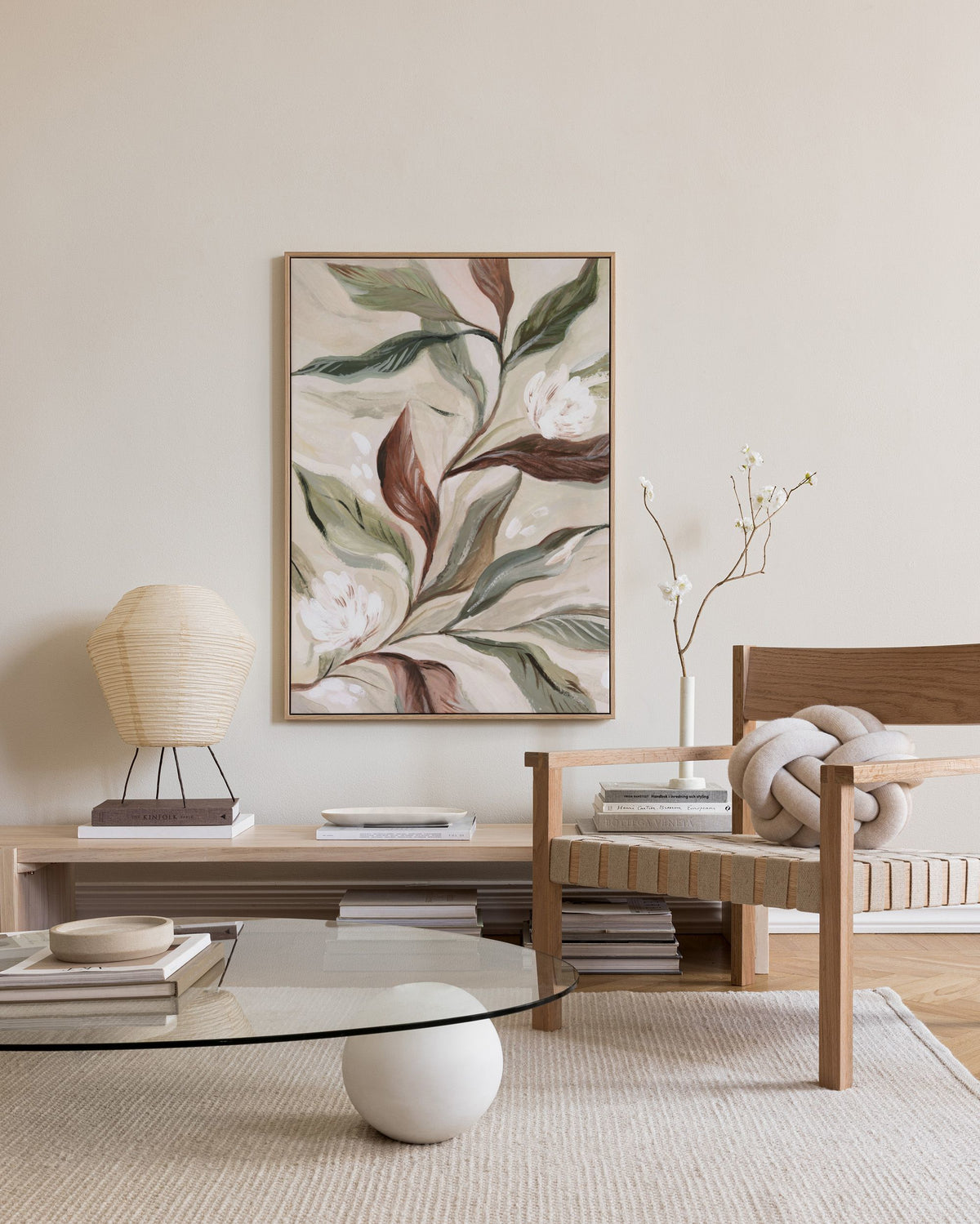 Rustic Botanicals Canvas print