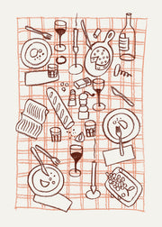 The Dinner Table Print