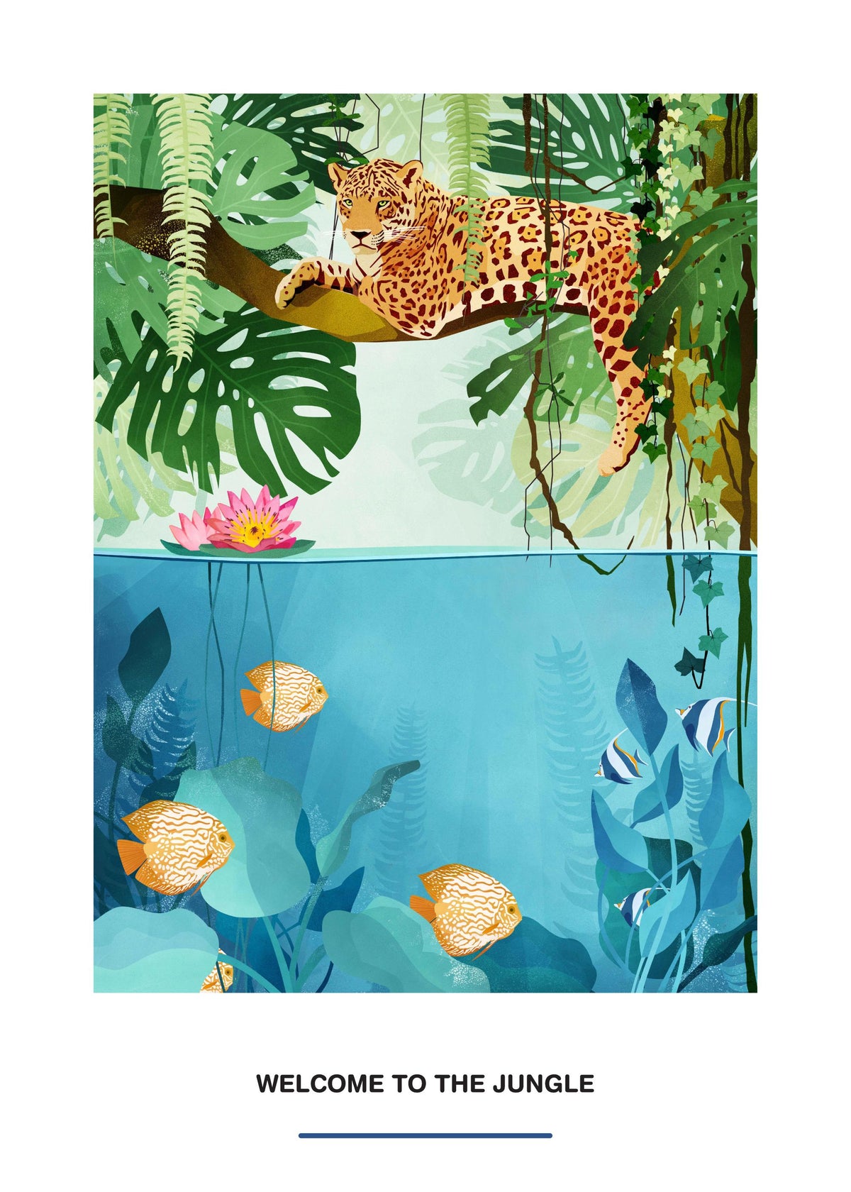 Welcome To The Jungle Print