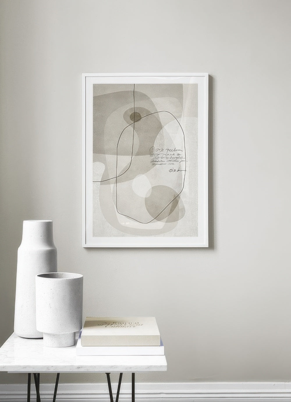 Beige Graphics No2 Print