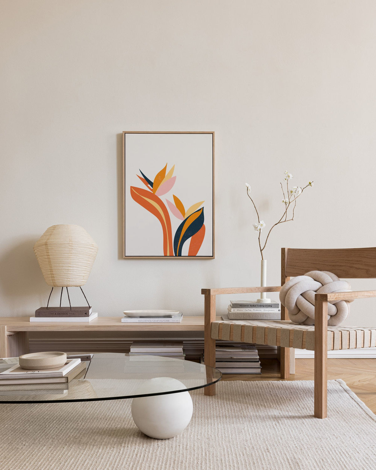 Le Jardin No6 Canvas print