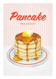 Diner Pancake Print