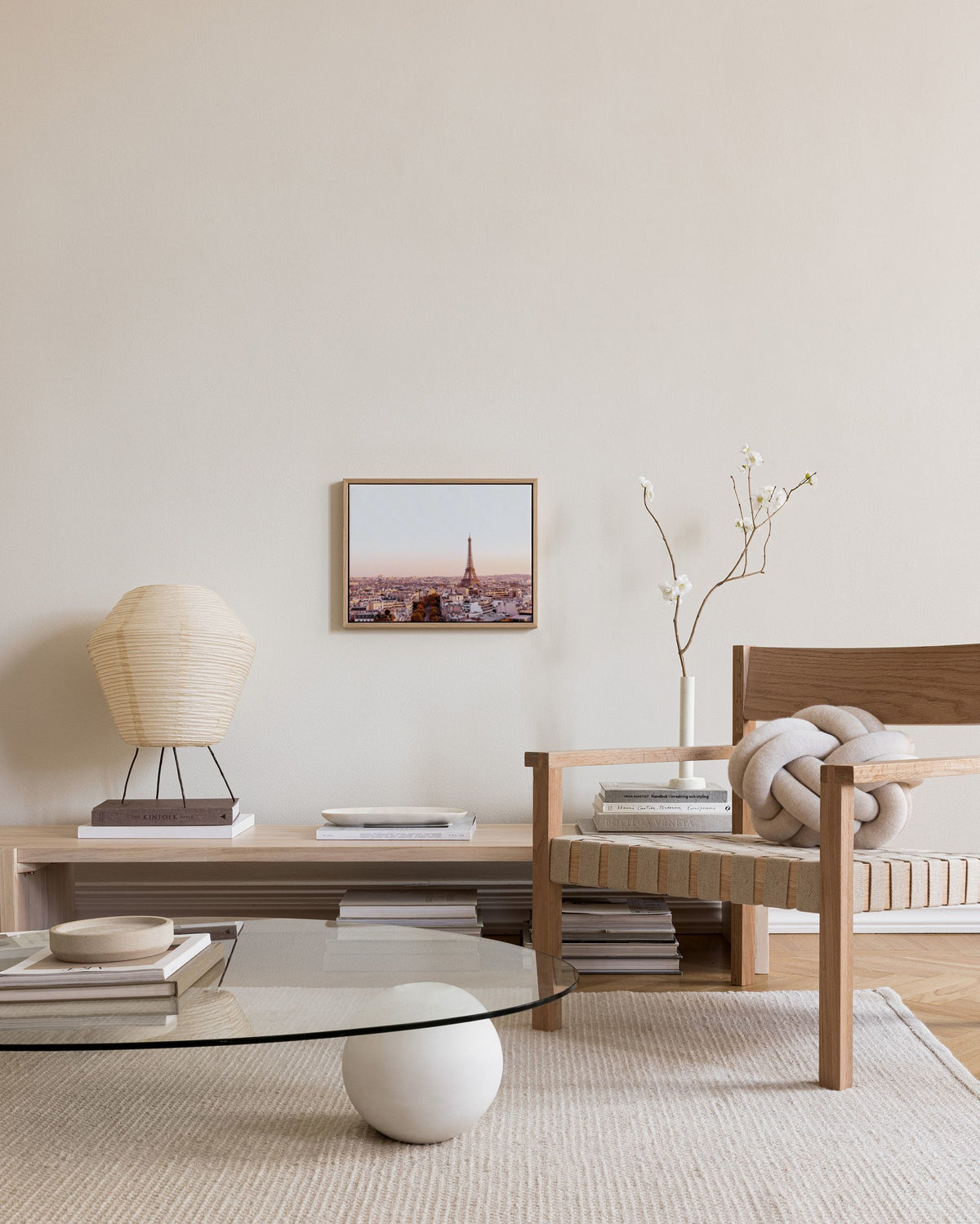 Paris Dawn Canvas print