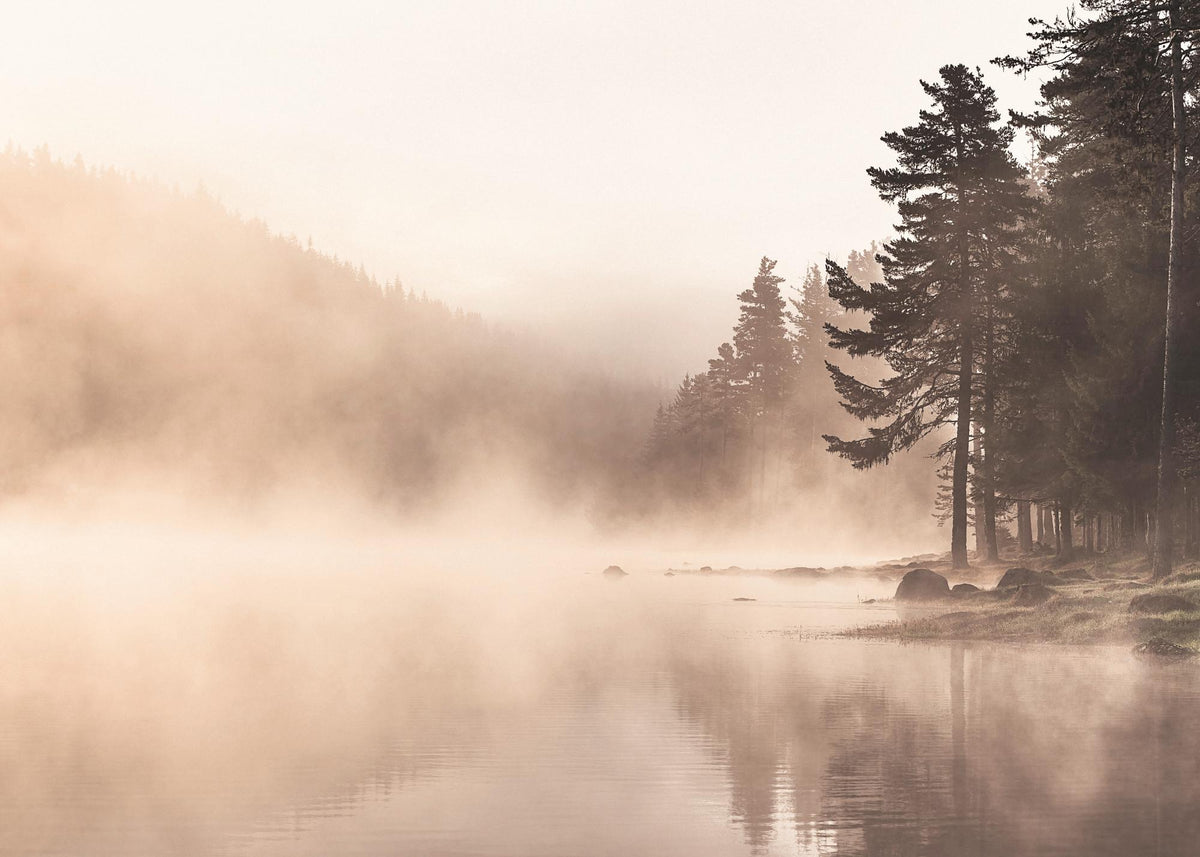 Fog Lake Print