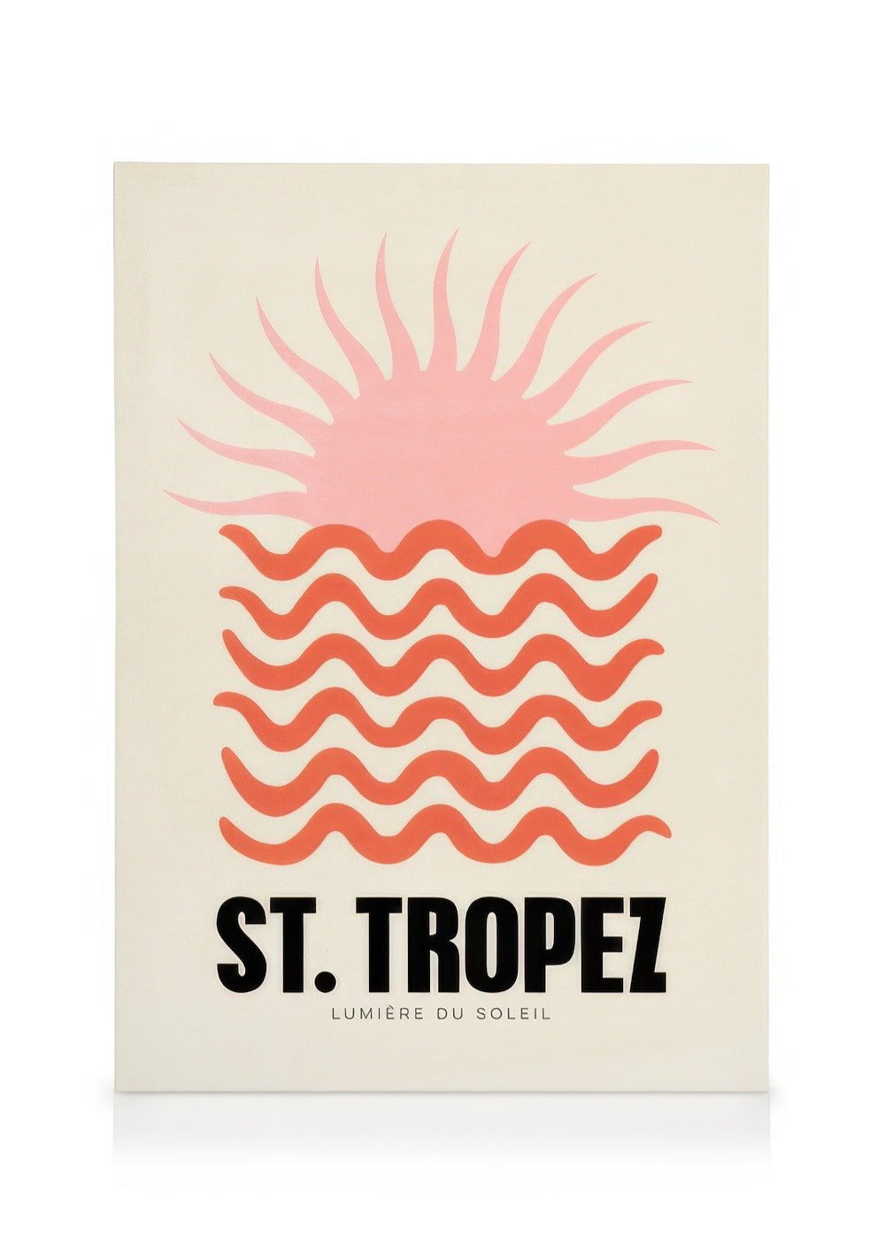 Graphic St Tropez Canvas print